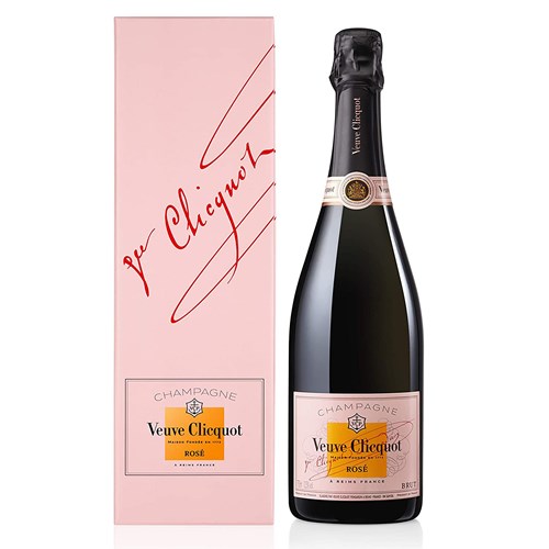 Veuve Clicquot Rose Gift Boxed Champagne 75cl